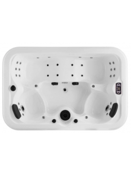 Garden jacuzzi, 226 x 151 cm. Garden all-year-round bath with sand filter and water heater.